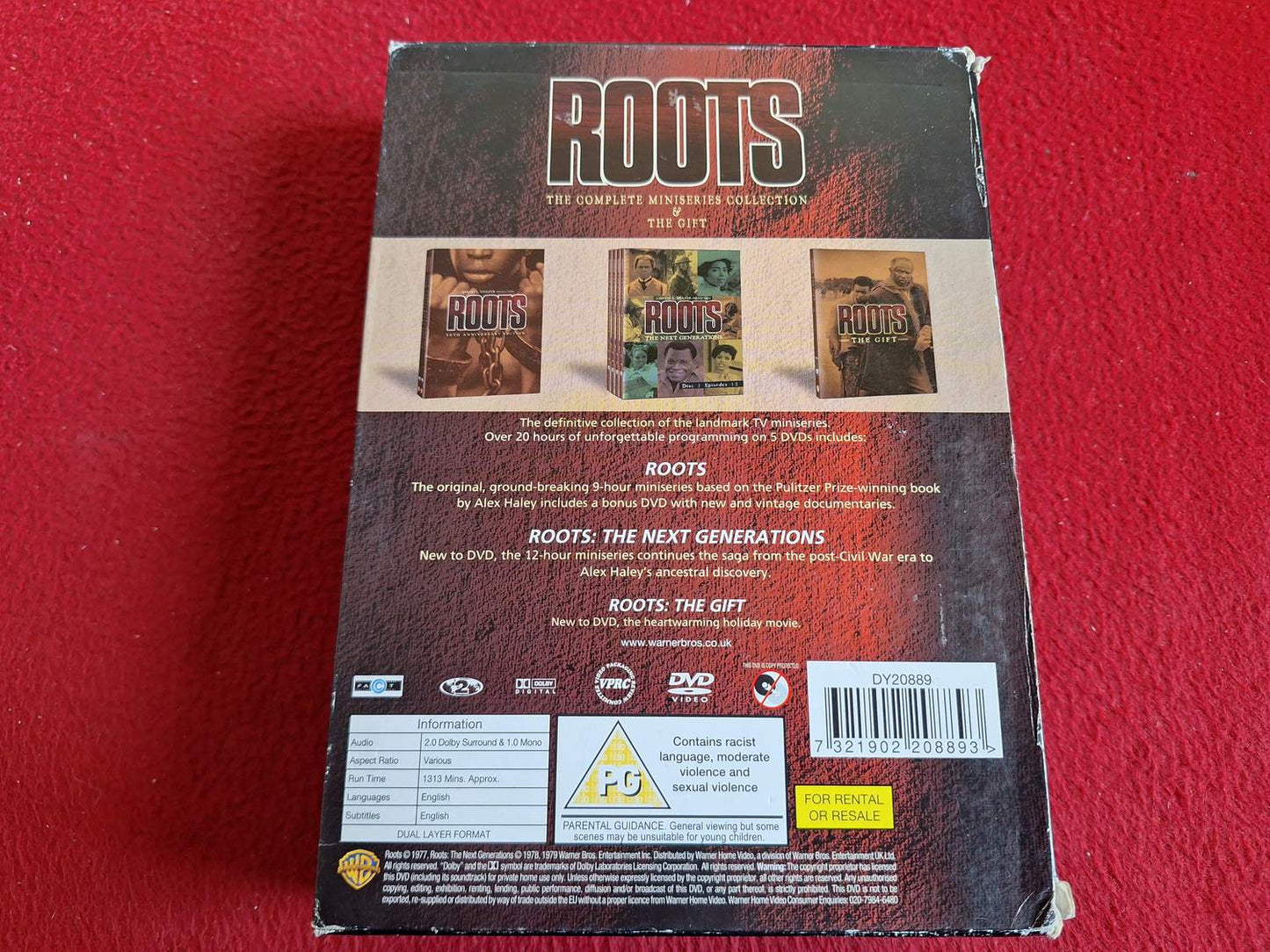 ROOTS THE COMPLETE MINISERIES COLLECTION & THE GIFT BOX DVD