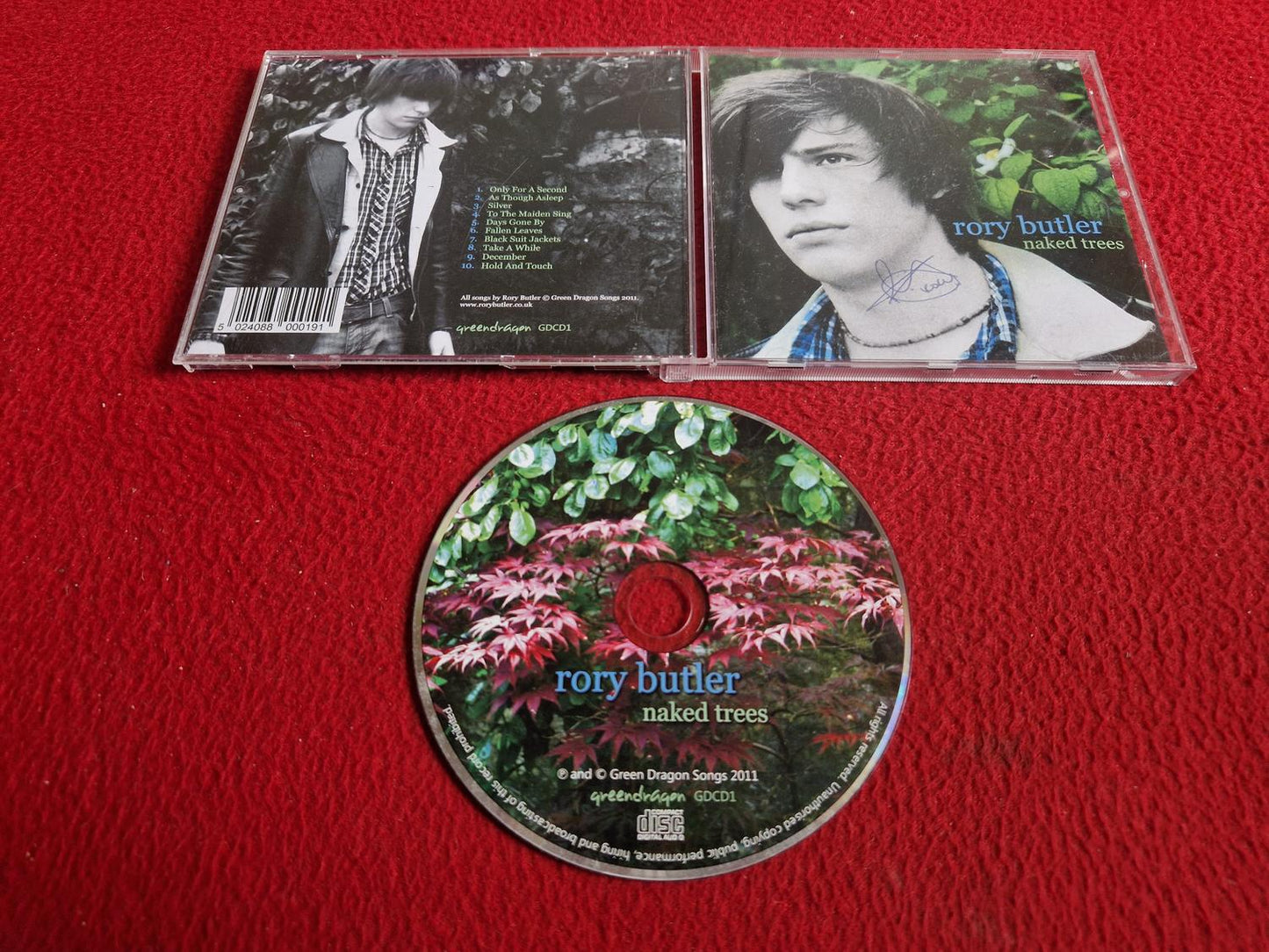 RORY BUTLER NAKED TREES CD