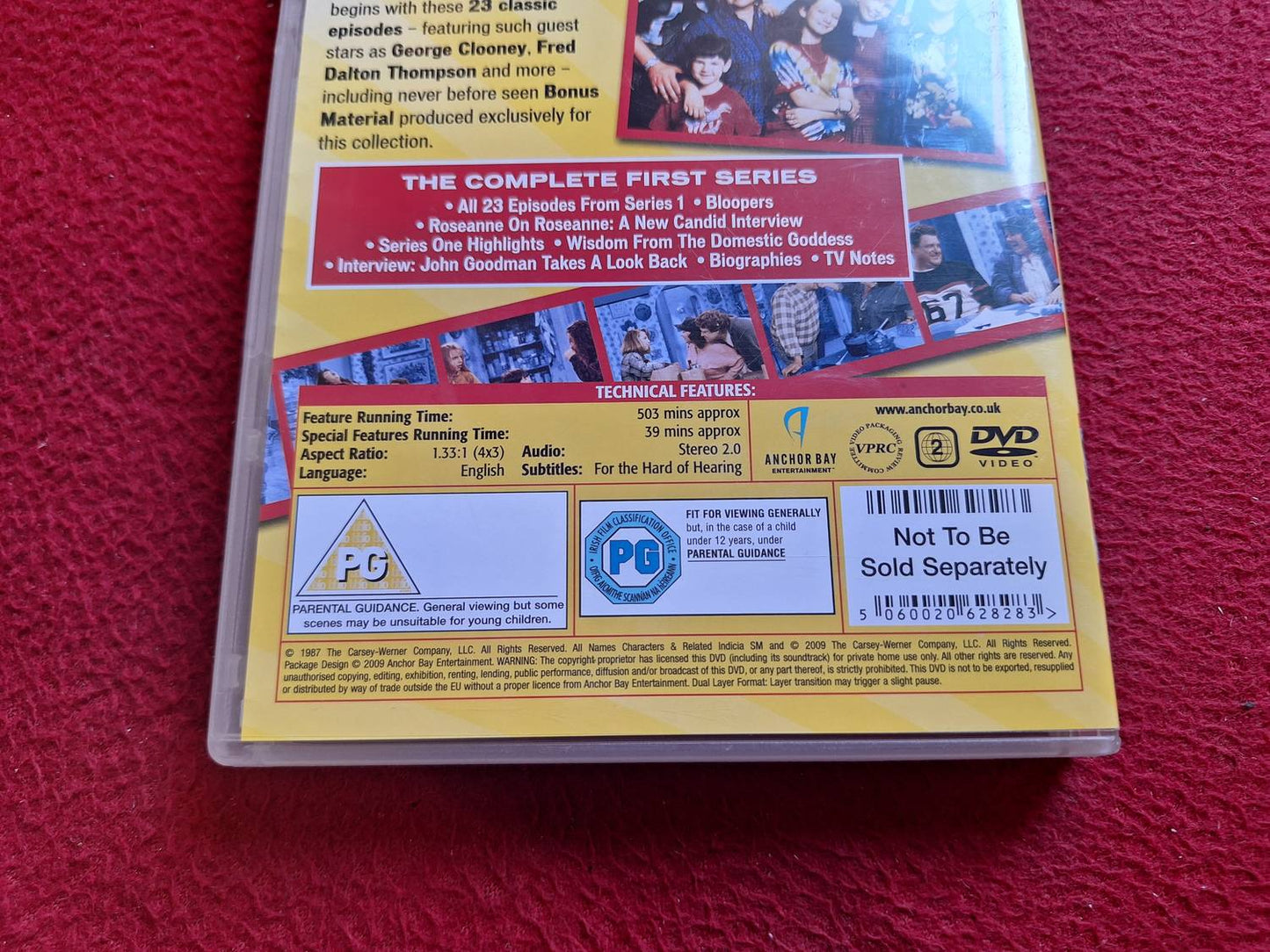 ROSEANNE SERIES 1 BOX DVD