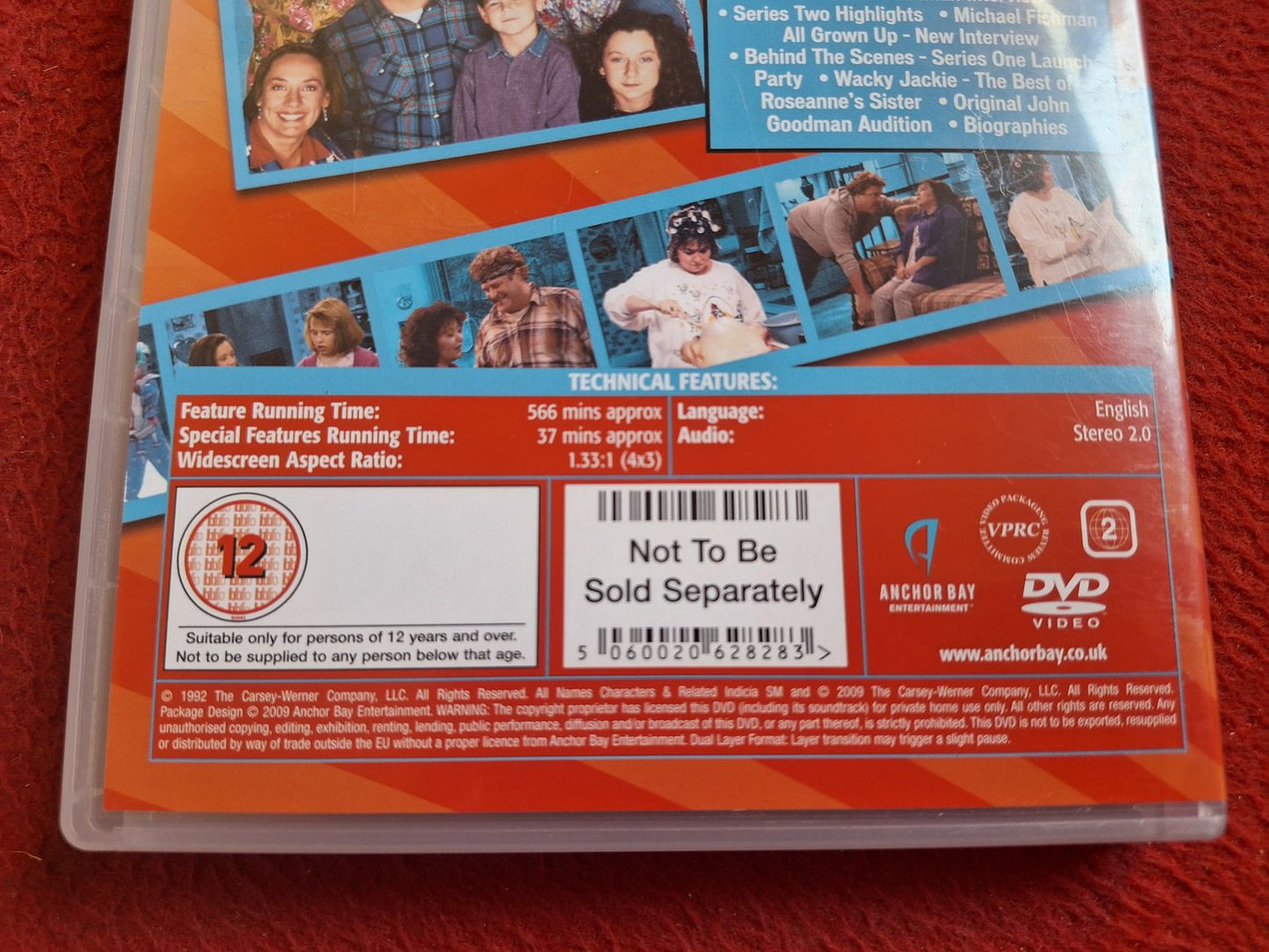 ROSEANNE SERIES 2 BOX DVD