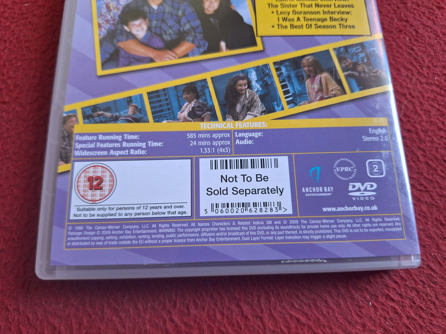 ROSEANNE SERIES 3 BOX DVD