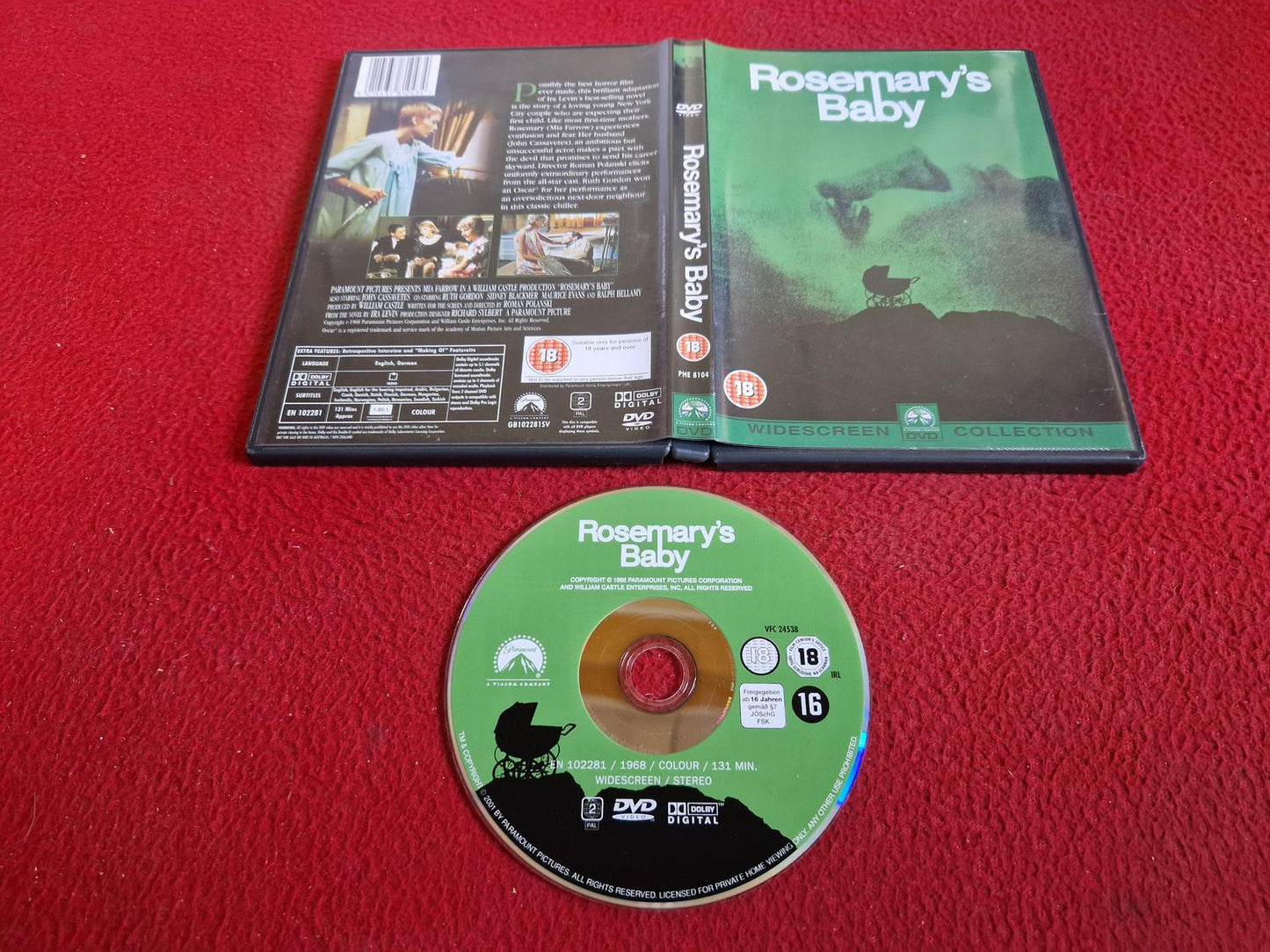 ROSEMARY'S BABY DVD