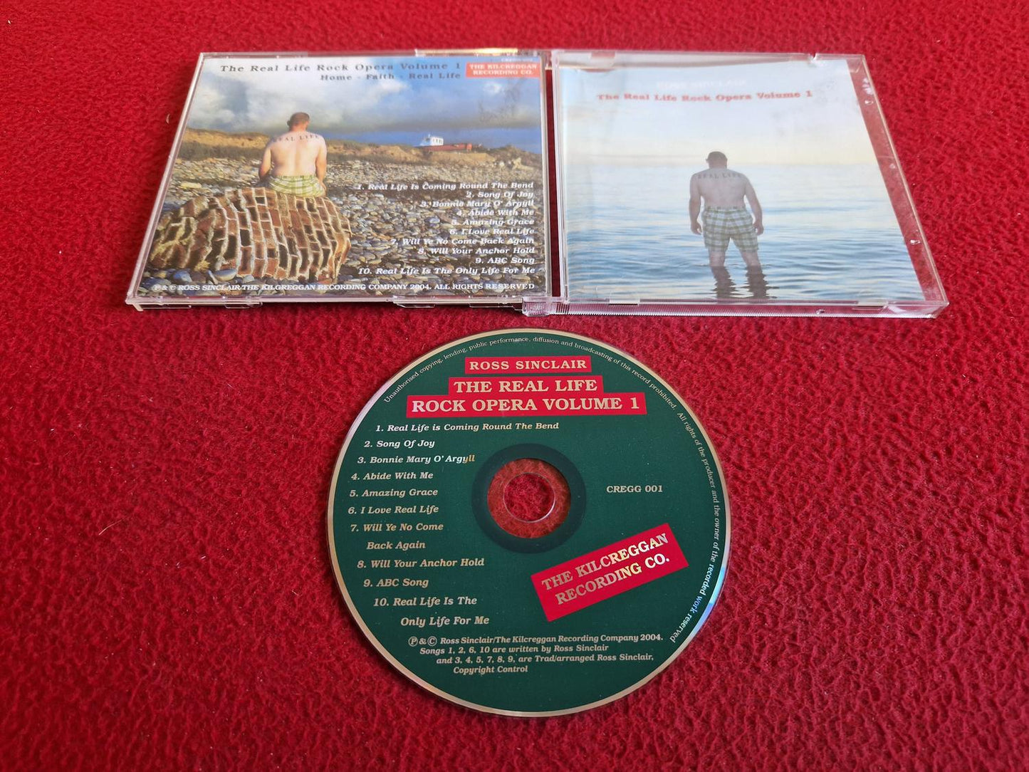 ROSS SINCLAIR THE REAL LIFE ROCK OPERA VOLUME 1 CD