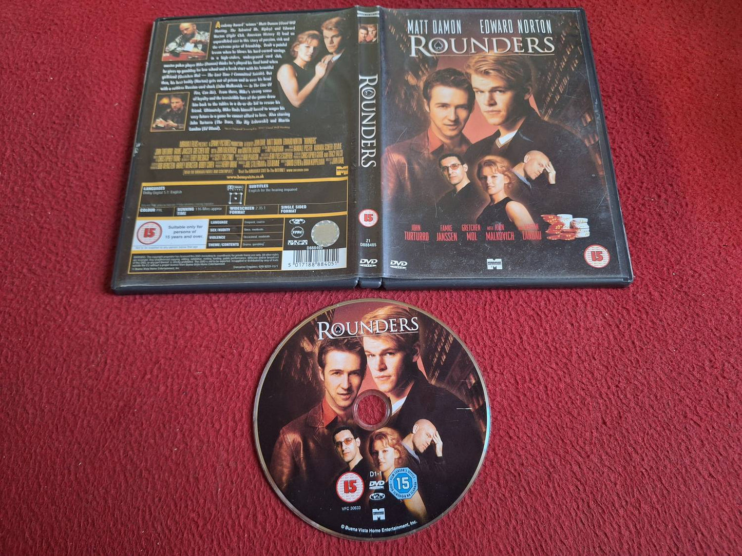 ROUNDERS DVD