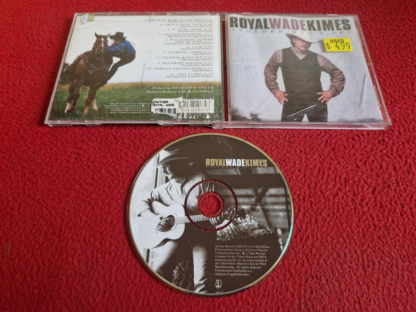 ROYAL WADE KIMES ANOTHER MAN'S SKY CD