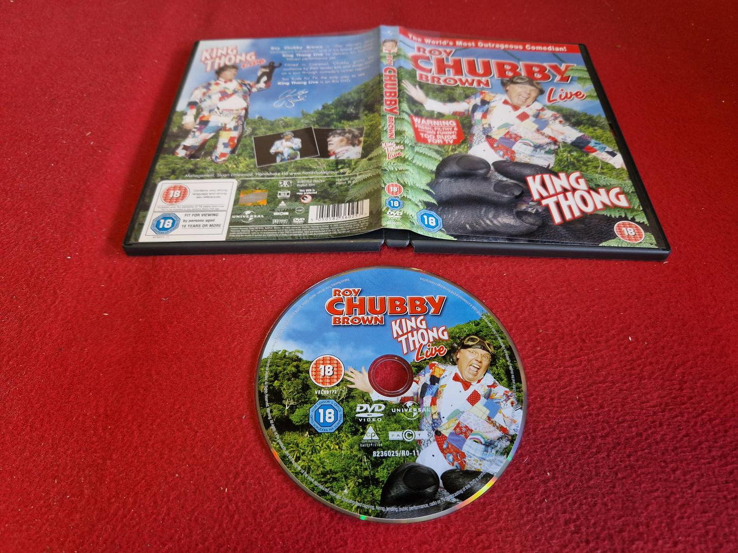 ROY CHUBBY BROWN LIVE KING THONG LIVE till DVD