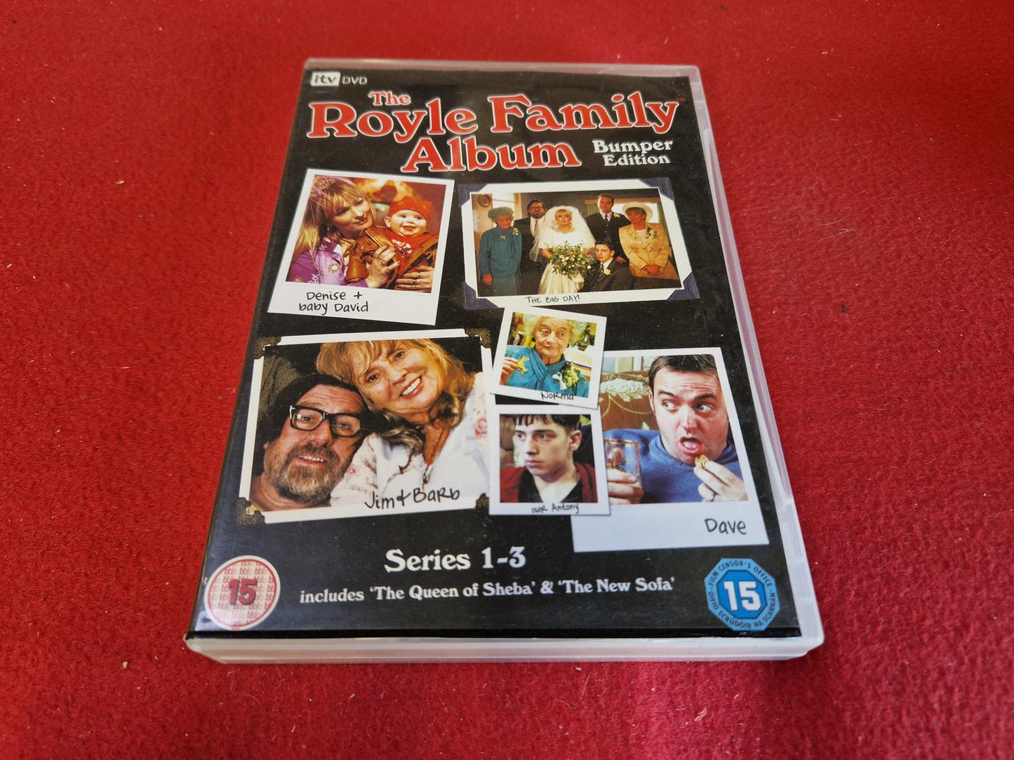 ROYLE FAMILY ALBUM SERIES 1 - 3 BOX till DVD