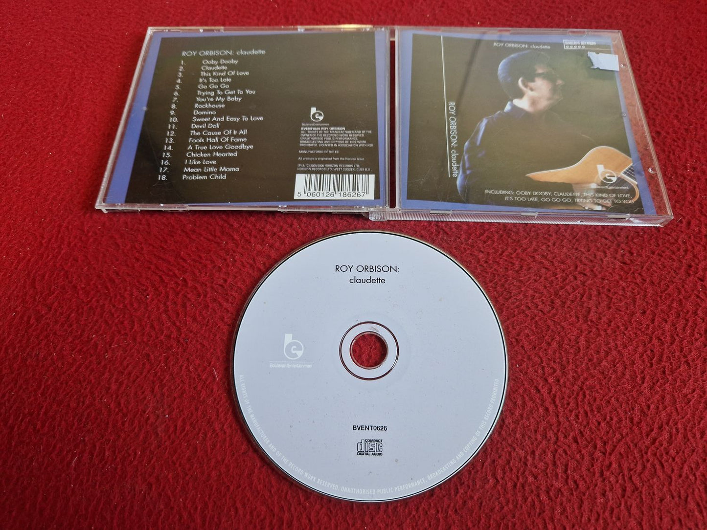 ROY ORBISON CLAUDETTE CD
