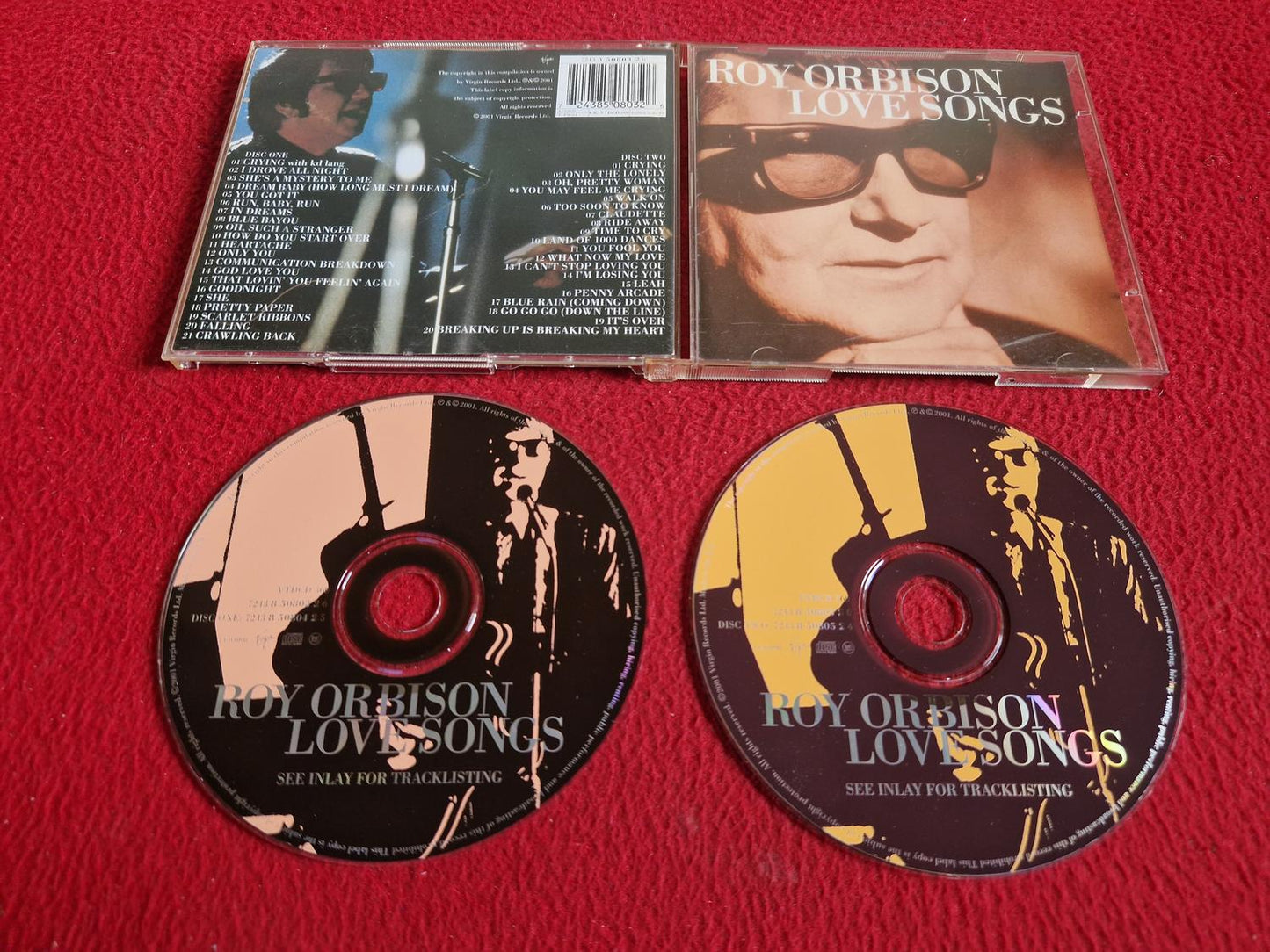 ROY ORBISON LOVE SONGS CD