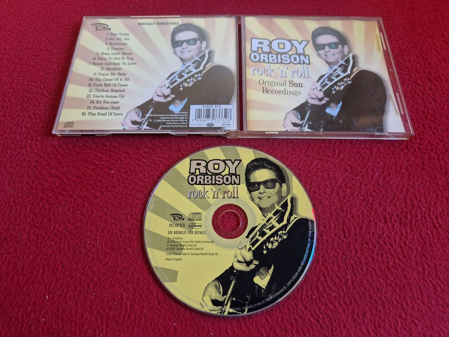 ROY ORBISON ROCK N ROLL ORIGINAL SUN RECORDINGS CD