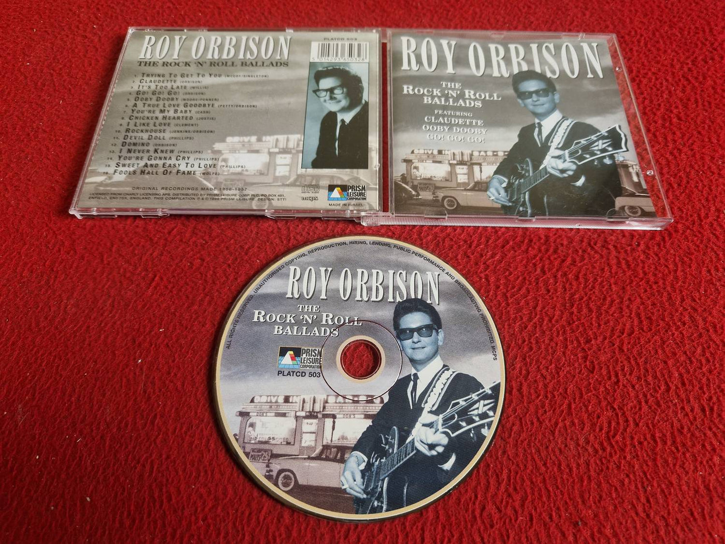 ROY ORBISON THE ROCK 'N' ROLL BALLADS CD