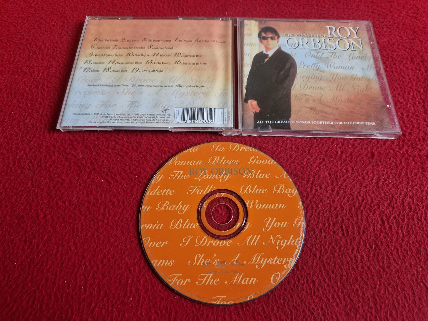ROY ORBISON THE VERY BEST OF ROY ORBISON CD