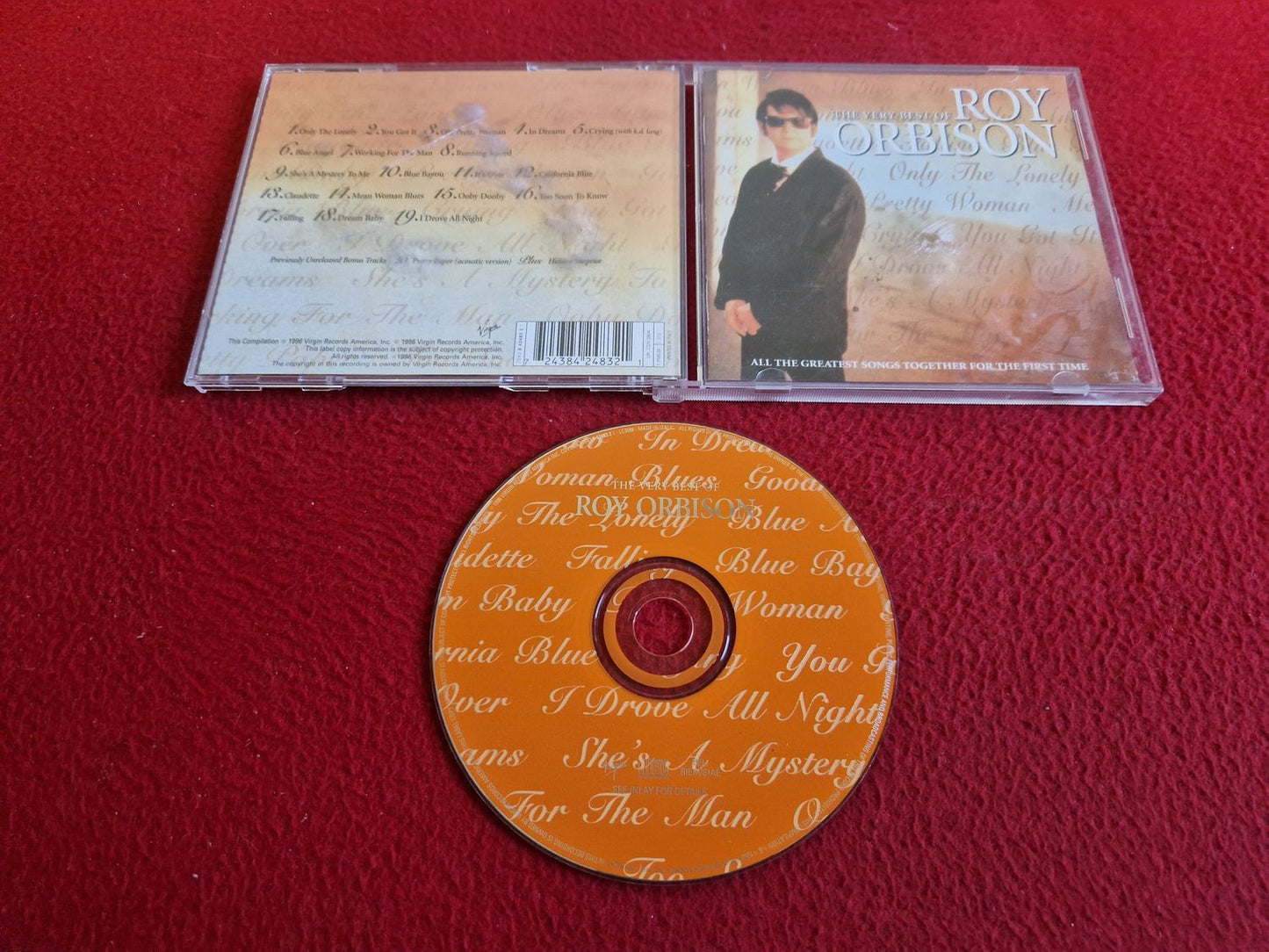 ROY ORBISON THE VERY BEST OF ROY ORBISON CD