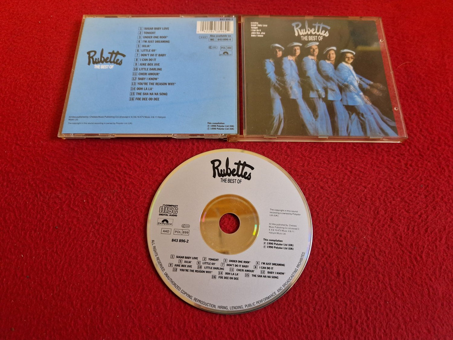 RUBETTES THE BEST OF CD