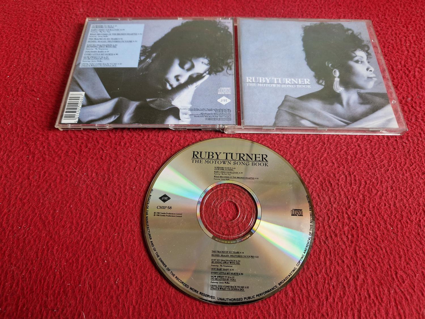 RUBY TURNER THE MOTOWN SONG BOOK CD