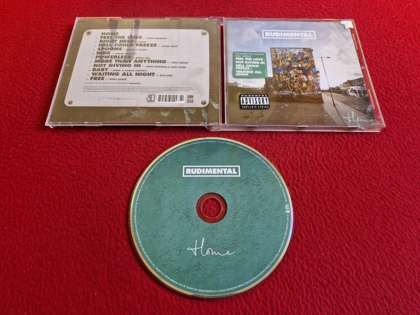 RUDIMENTAL HOME CD