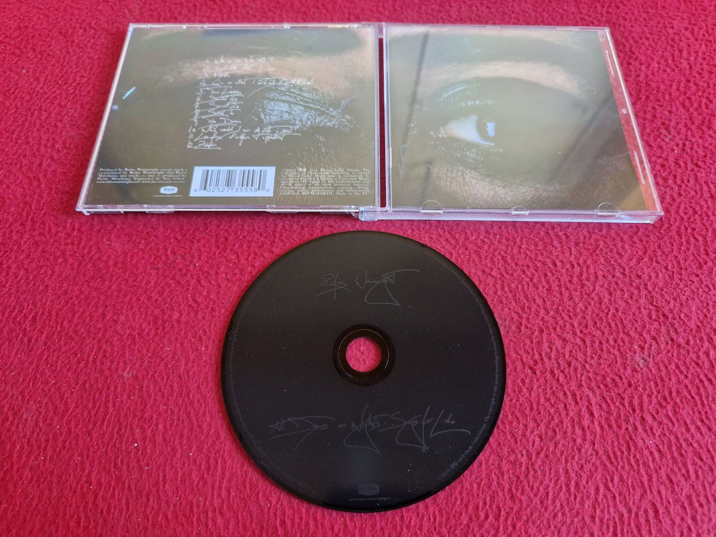 RUFUS WAINWRIGHT ALL DAYS ARE NIGHTS SONGS FOR LULU CD