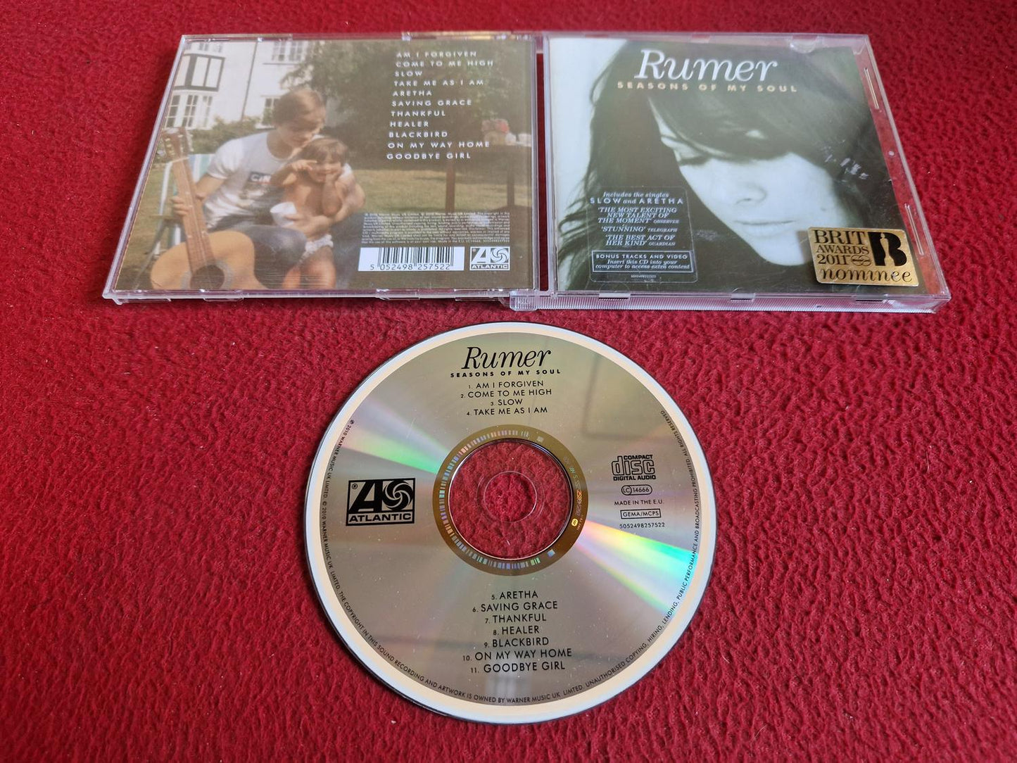 RUMER SEASONS OF MY SOUL CD