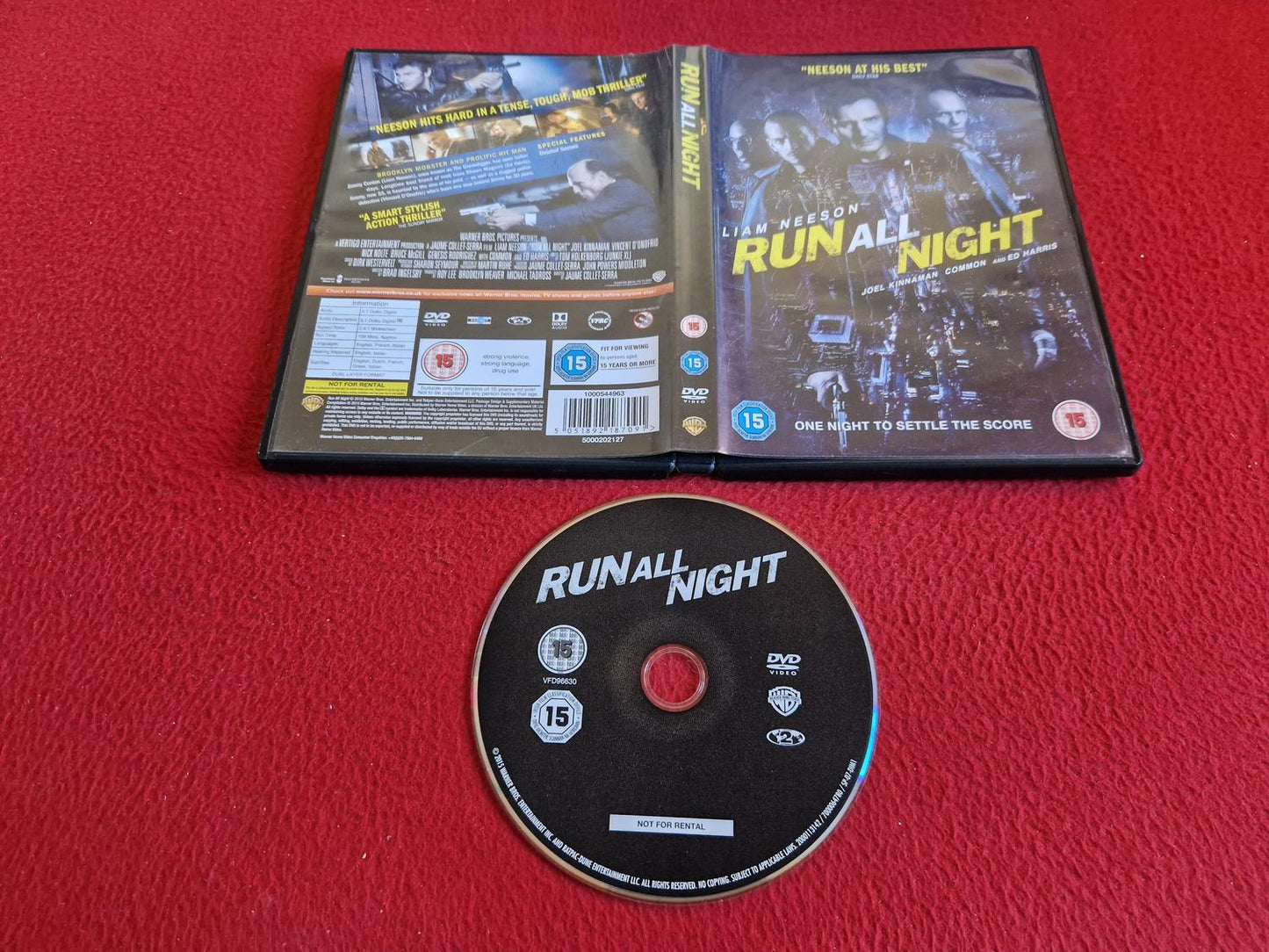 RUN ALL NIGHT DVD