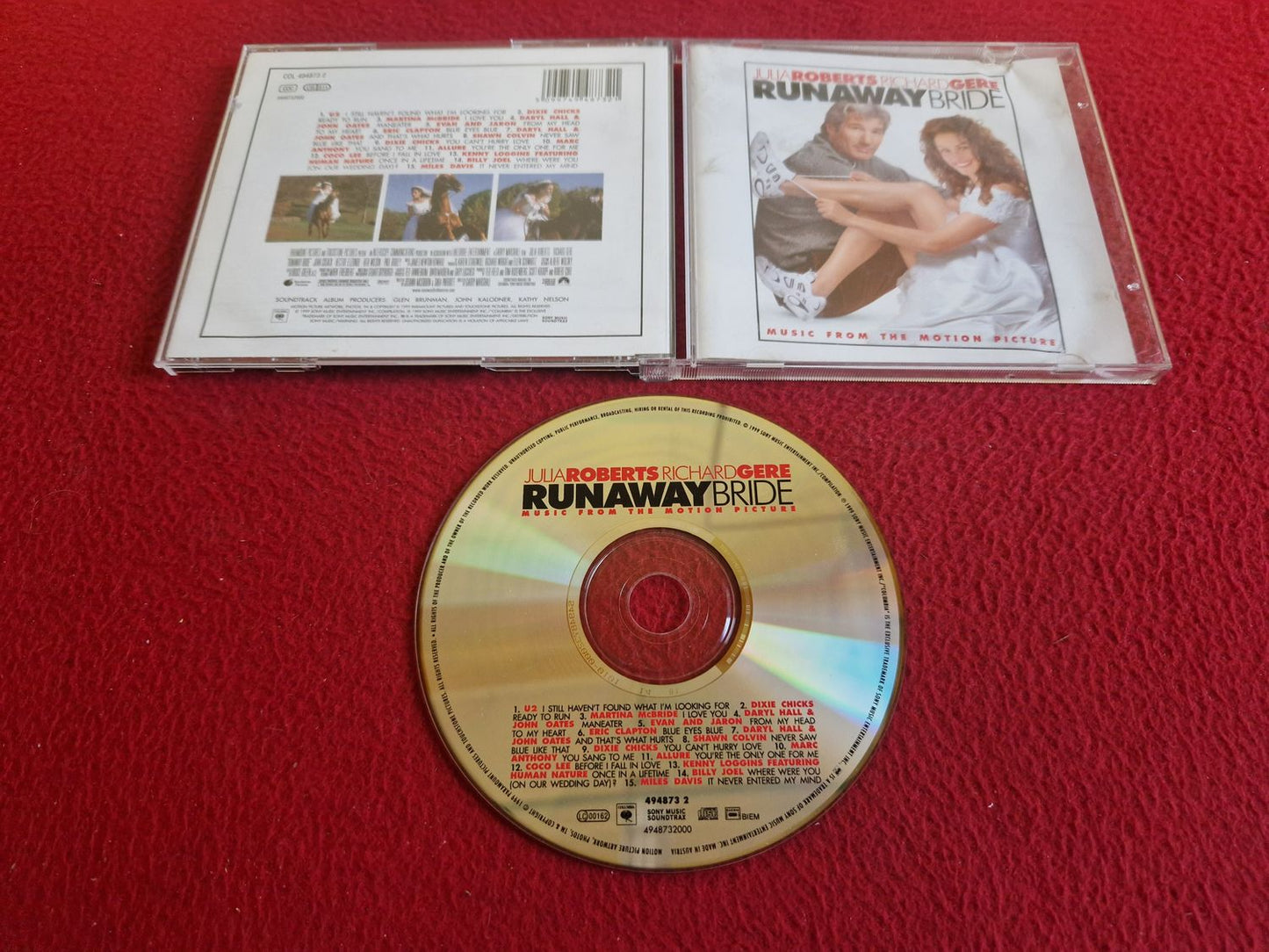 RUNAWAY BRIDE MUSIC FROM THE MOTION PICTURE CD