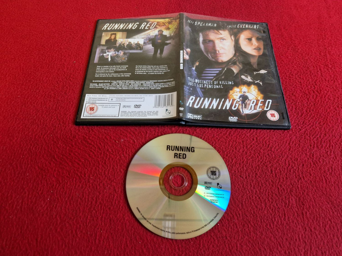 RUNNING RED DVD