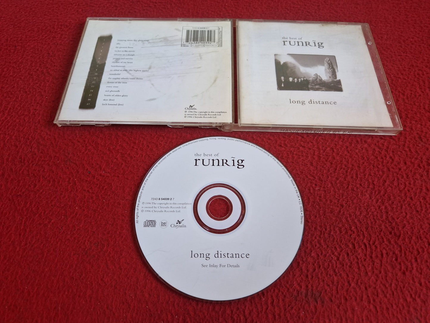 RUNRIG LONG DISTANCE THE BEST OF CD