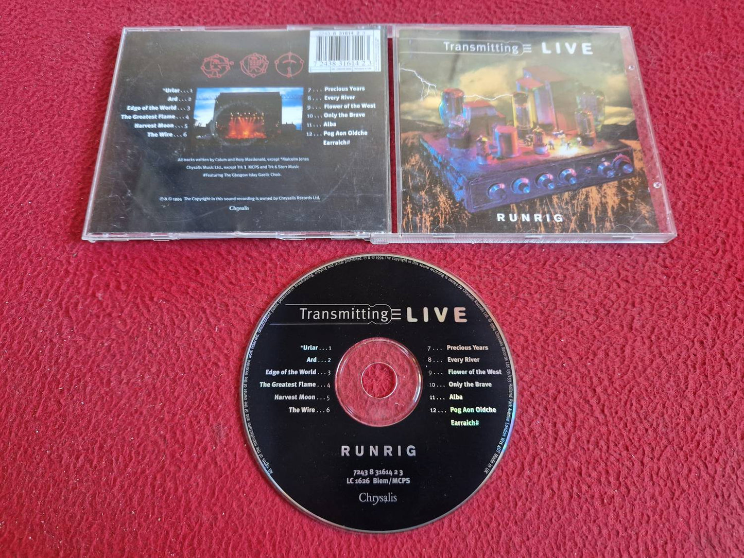 RUNRIG TRANSMITTING LIVE CD