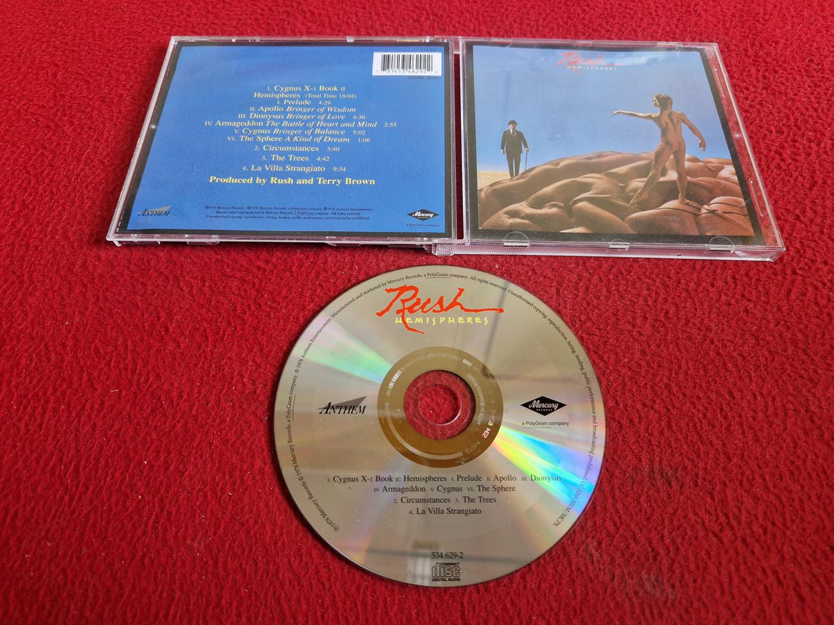 RUSH HEMISPHERES CD