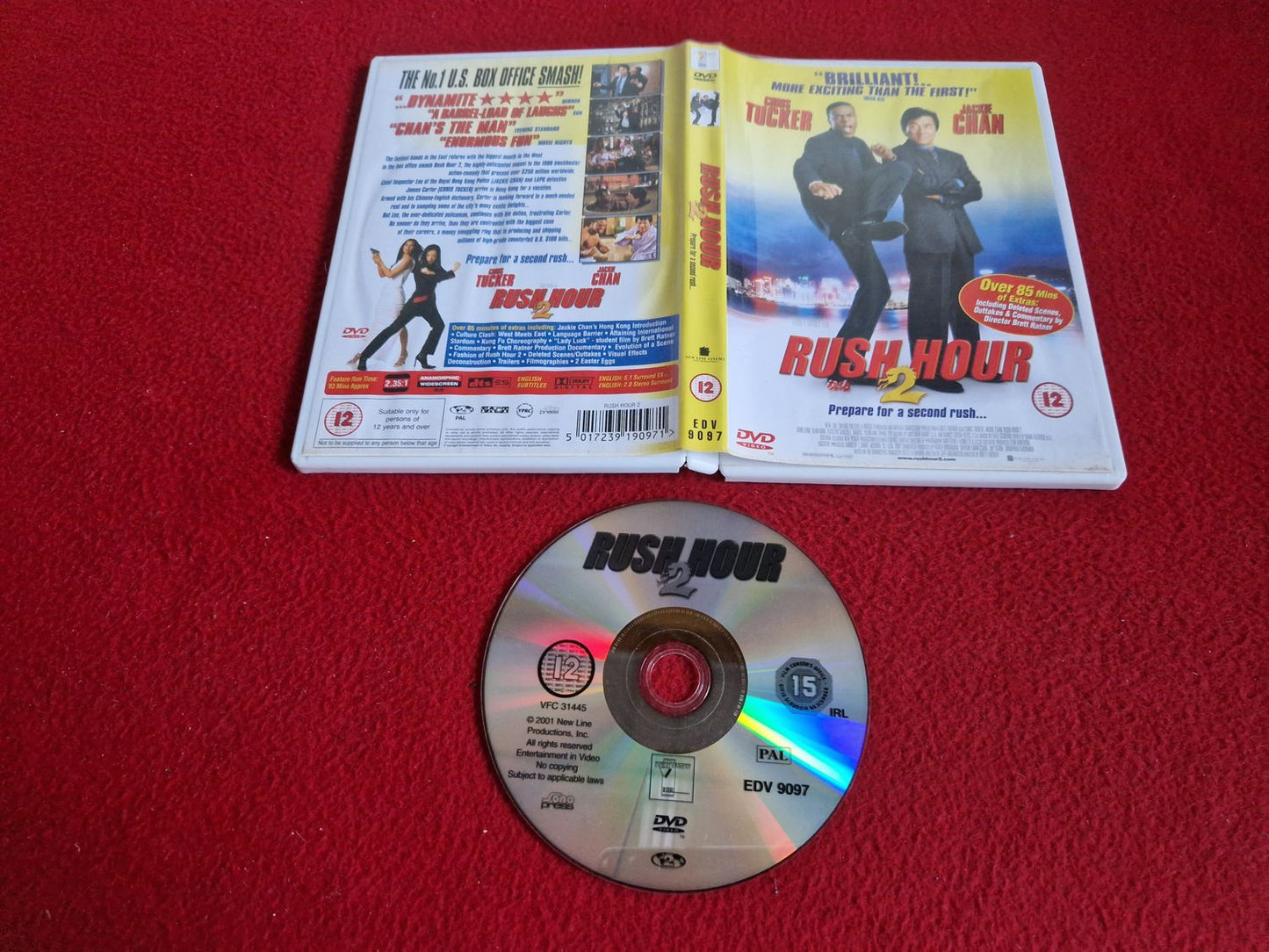 RUSH HOUR 2 DVD