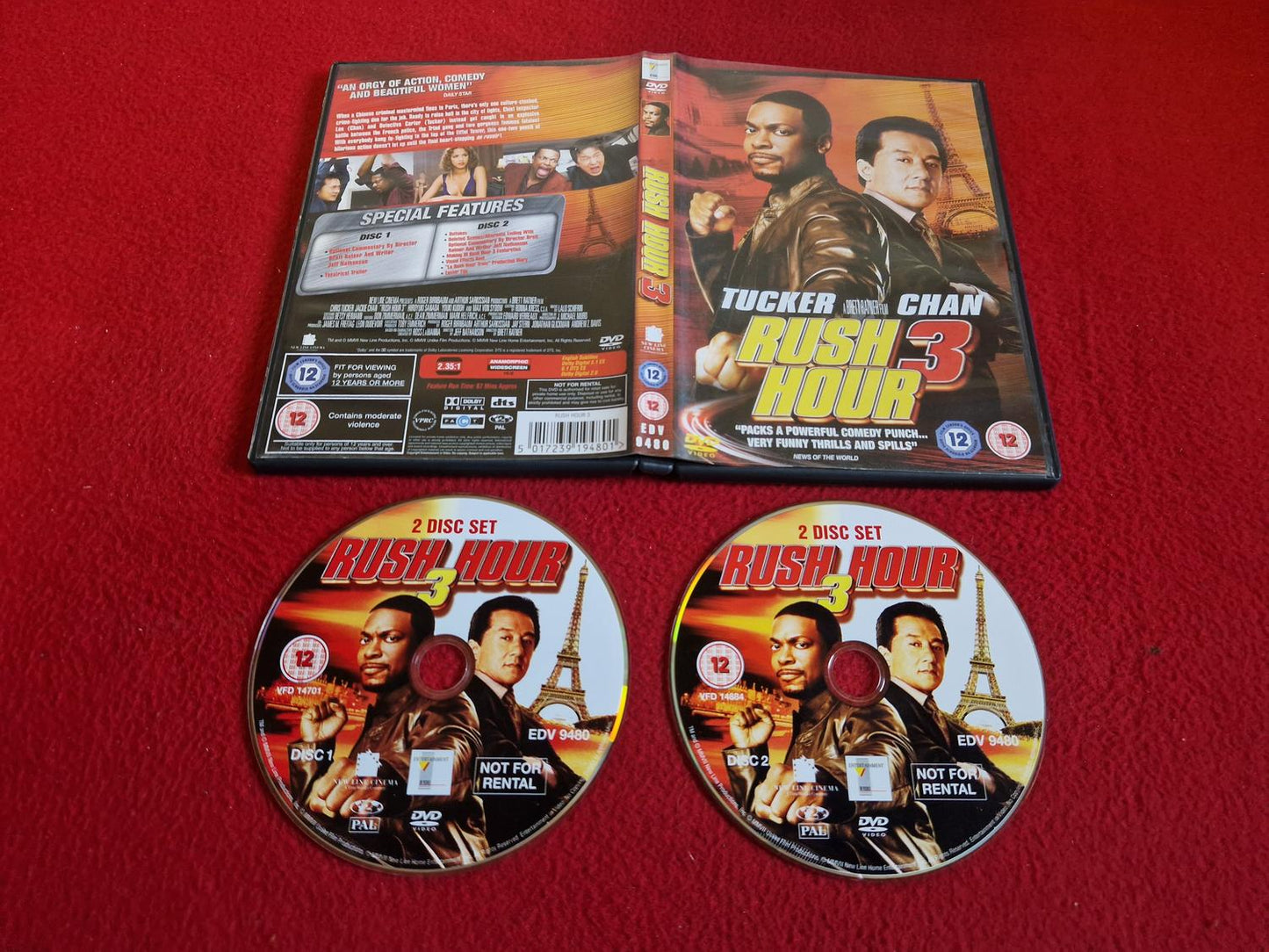 RUSH HOUR 3 DVD