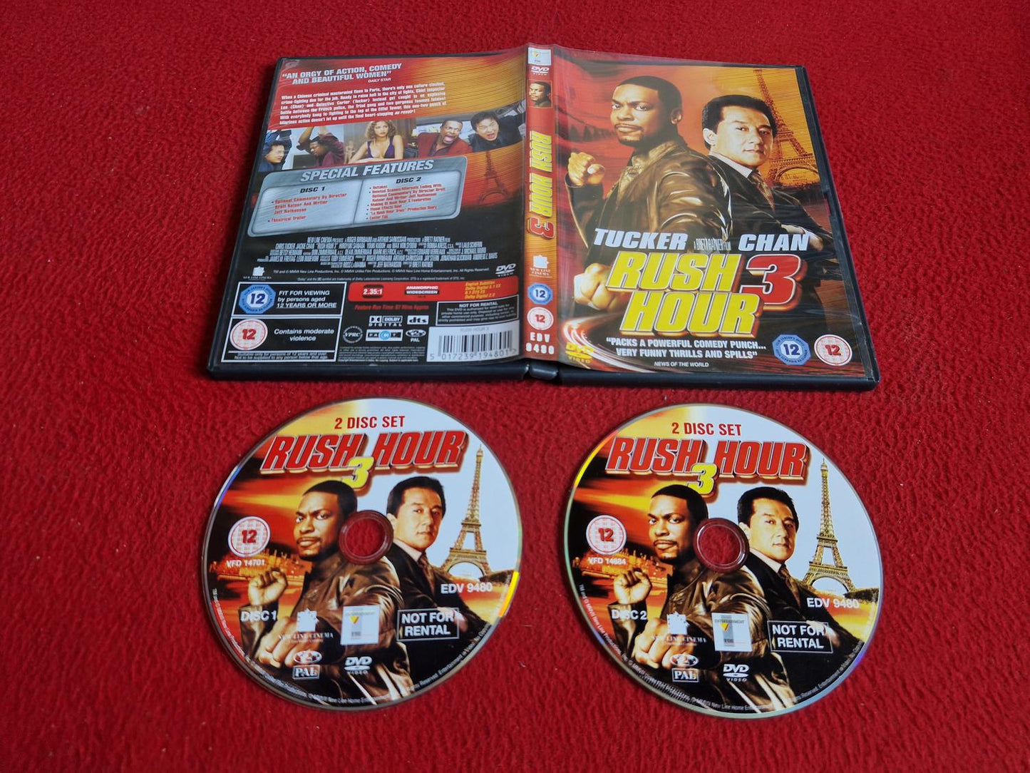 RUSH HOUR 3 DVD