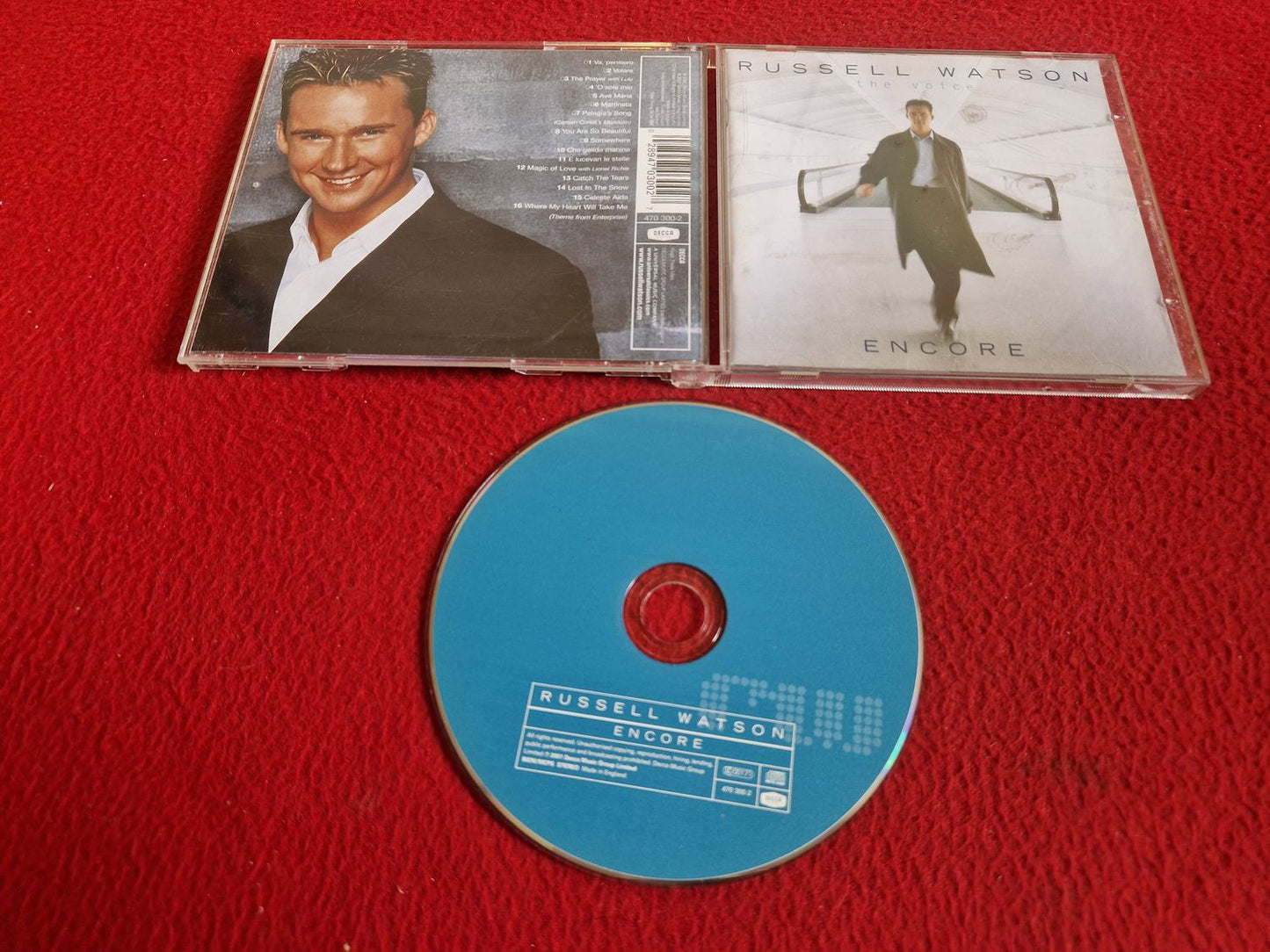RUSSELL WATSON ENCORE CD