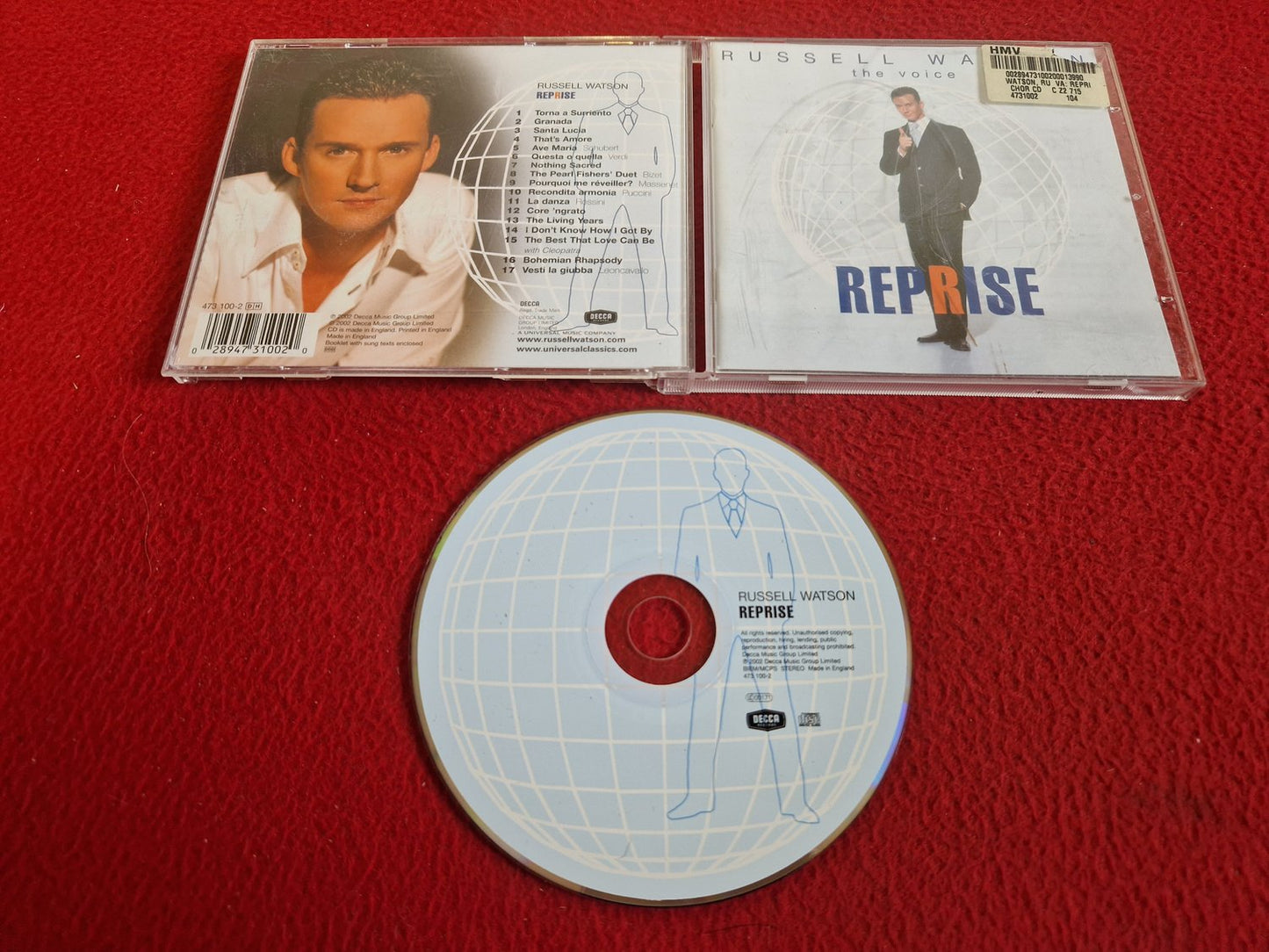 RUSSELL WATSON REPRISE CD