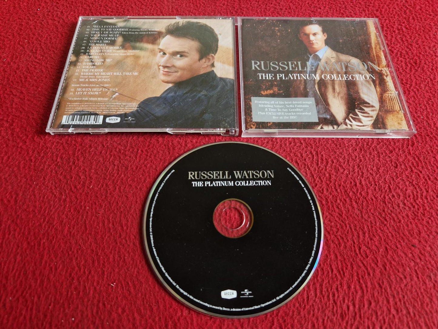 RUSSELL WATSON THE PLATINUM COLLECTION CD