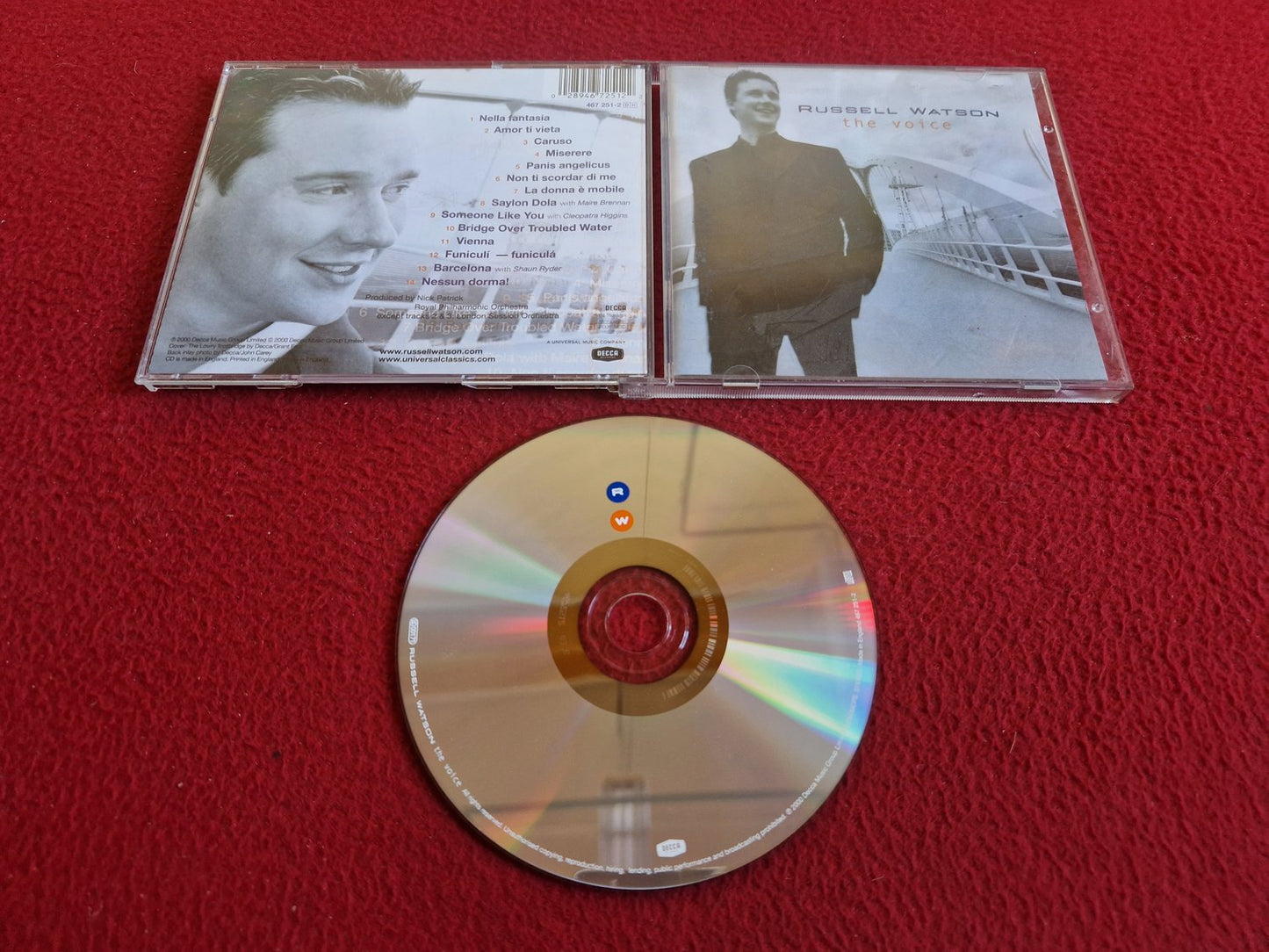 RUSSELL WATSON THE VOICE CD