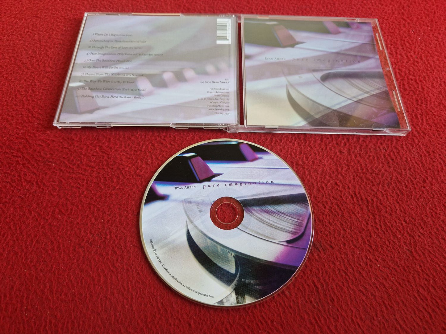 RYAN AHERN PURE IMAGINATION CD