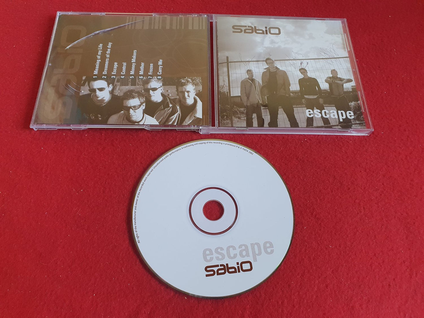 SABIO ESCAPE till CD
