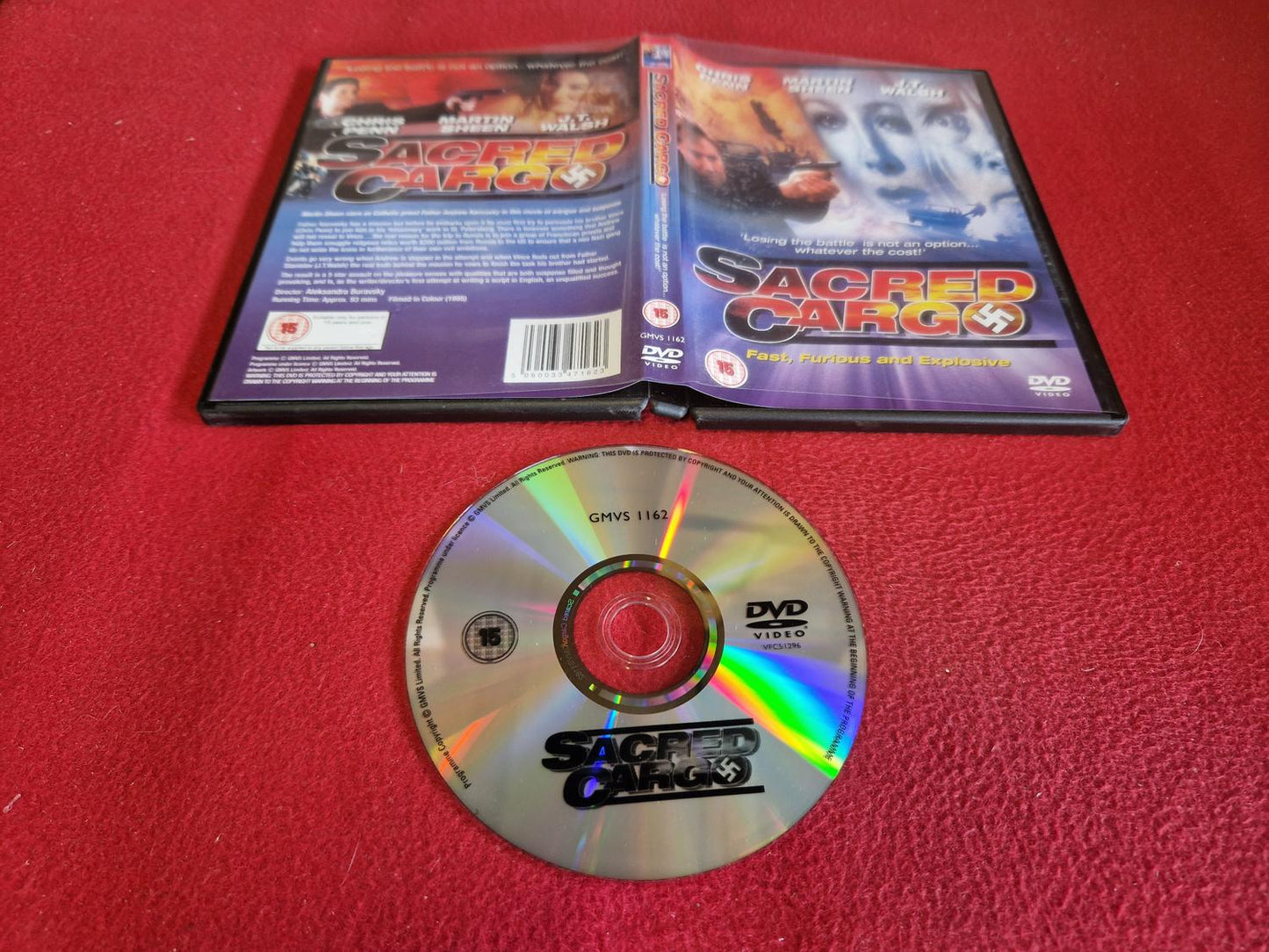 SACRED CARGO till DVD