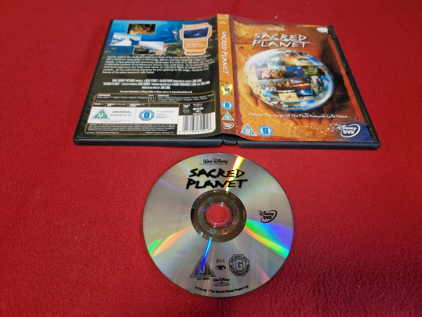 SACRED PLANET till DVD