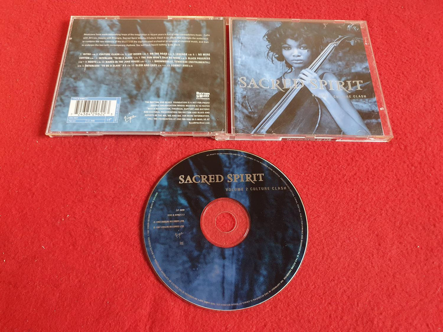SACRED SPIRIT VOLUME 2 CULTURE CLASH till CD