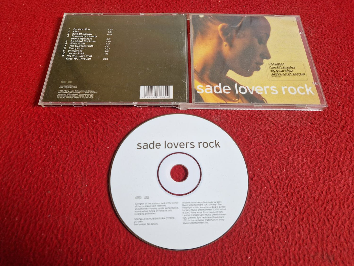 SADE LOVERS ROCK CD