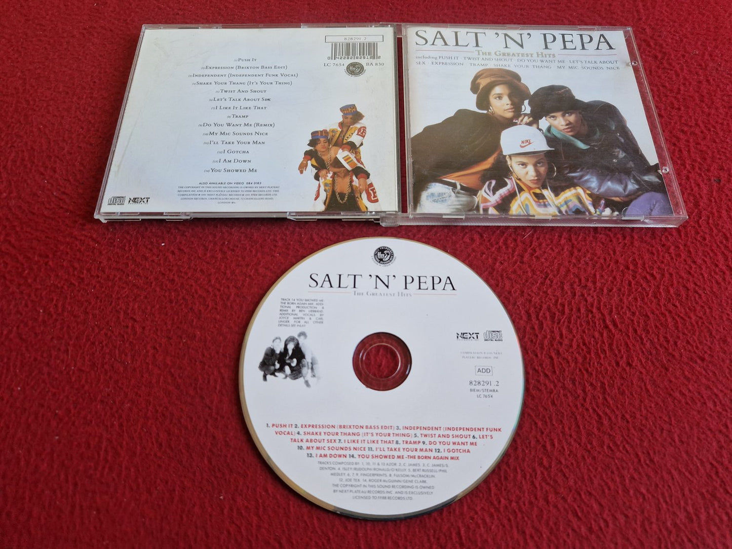 SALT'N' PEPA THE GREATEST HITS CD