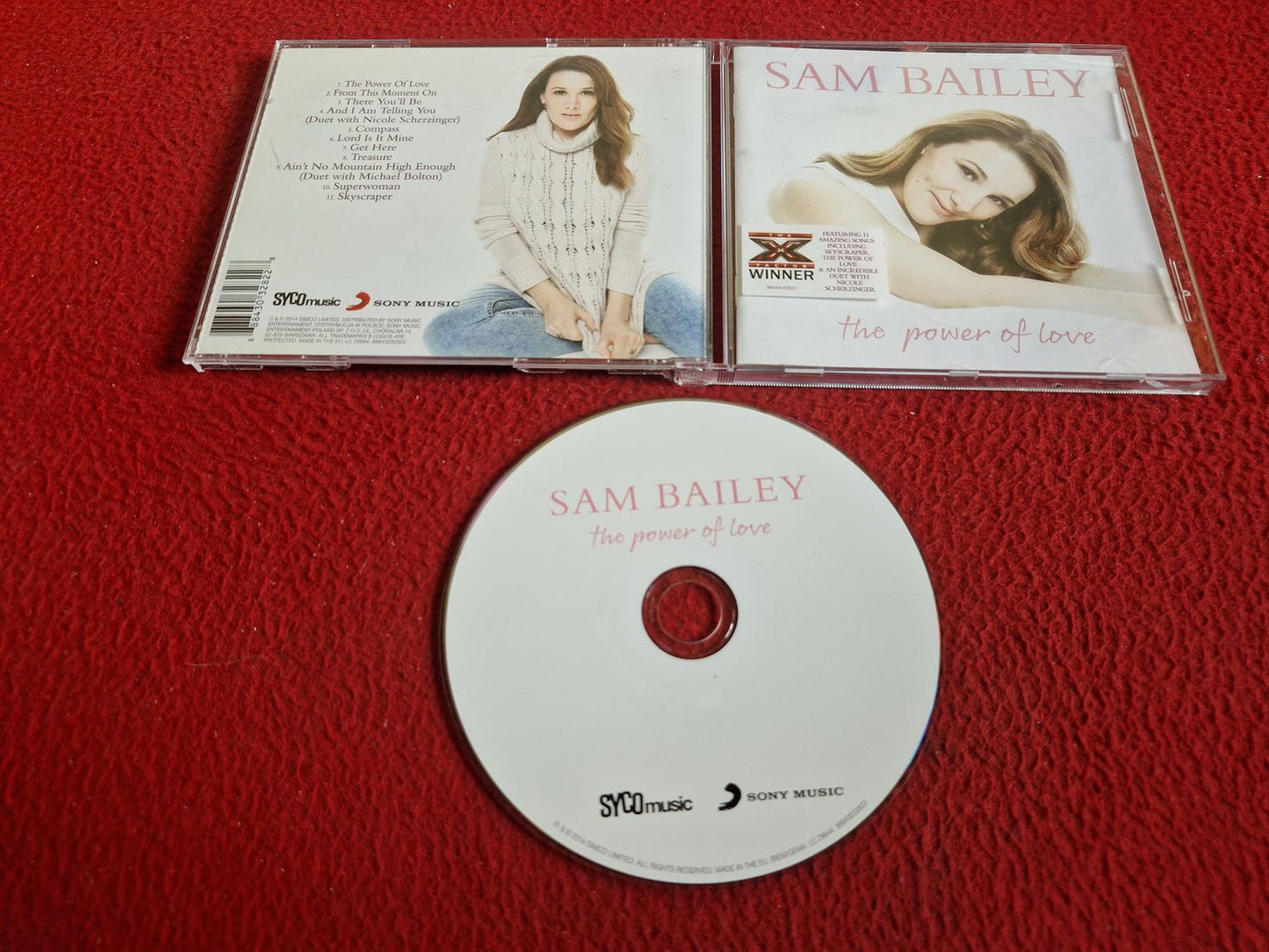 SAM BAILEY THE POWER OF LOVE CD