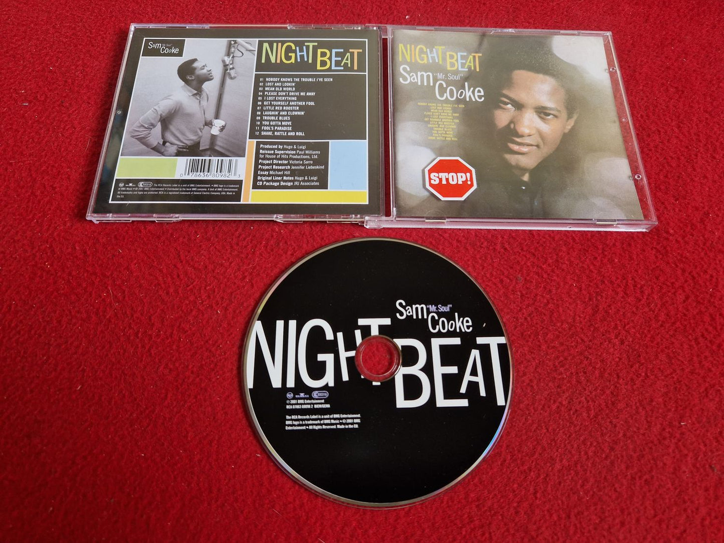 SAM COOKE "MR SOUL" NIGHTBEAT CD