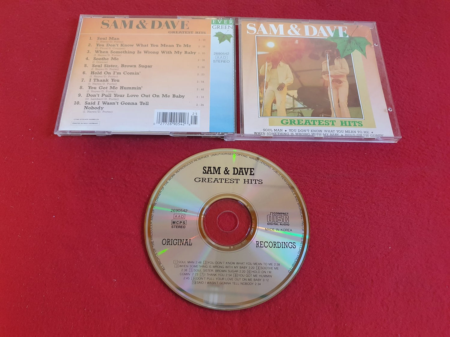 SAM & DAVE GREATEST HITS till CD