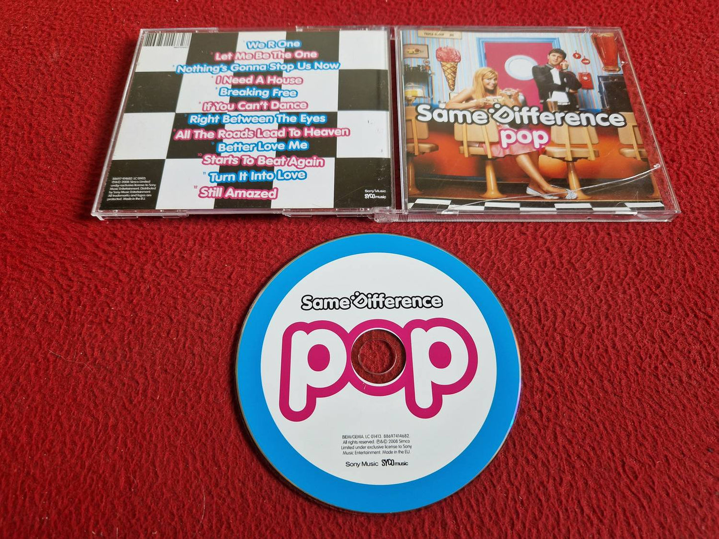 SAME DIFFERENCE POP CD