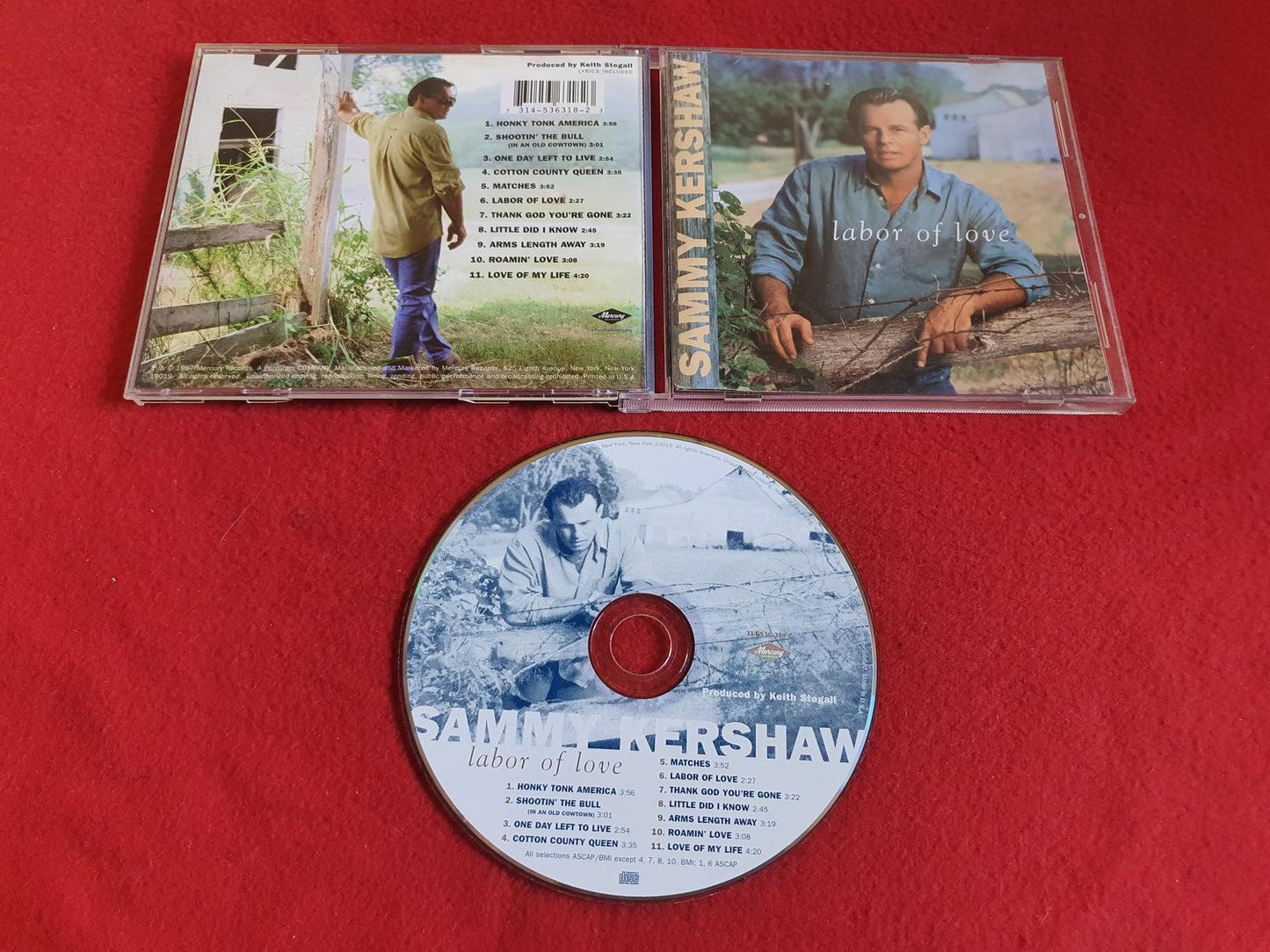 SAMMY KERSHAW LABOR OF LOVE till CD