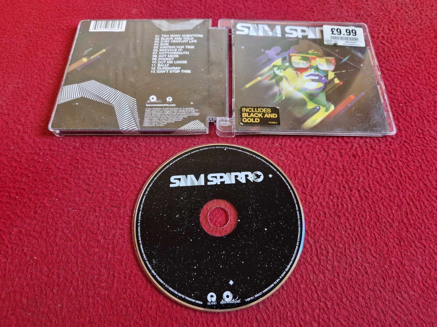 SAM SPARRO - SAM SPARRO CD