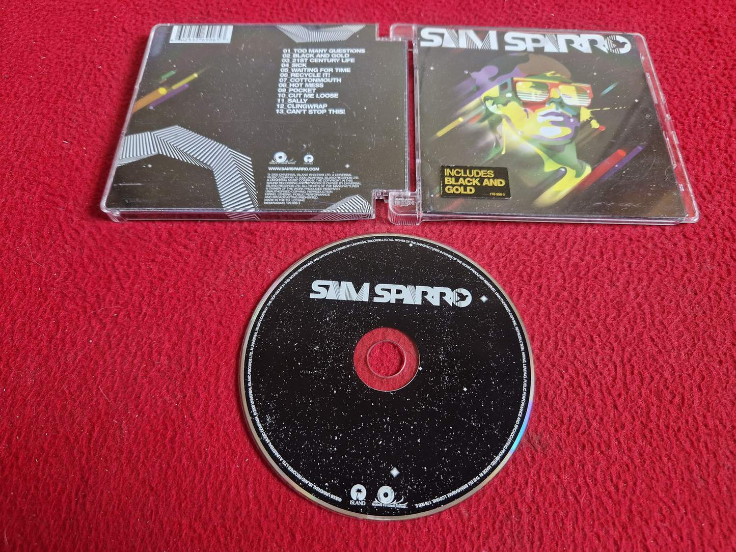 SAM SPARRO - SAM SPARRO CD