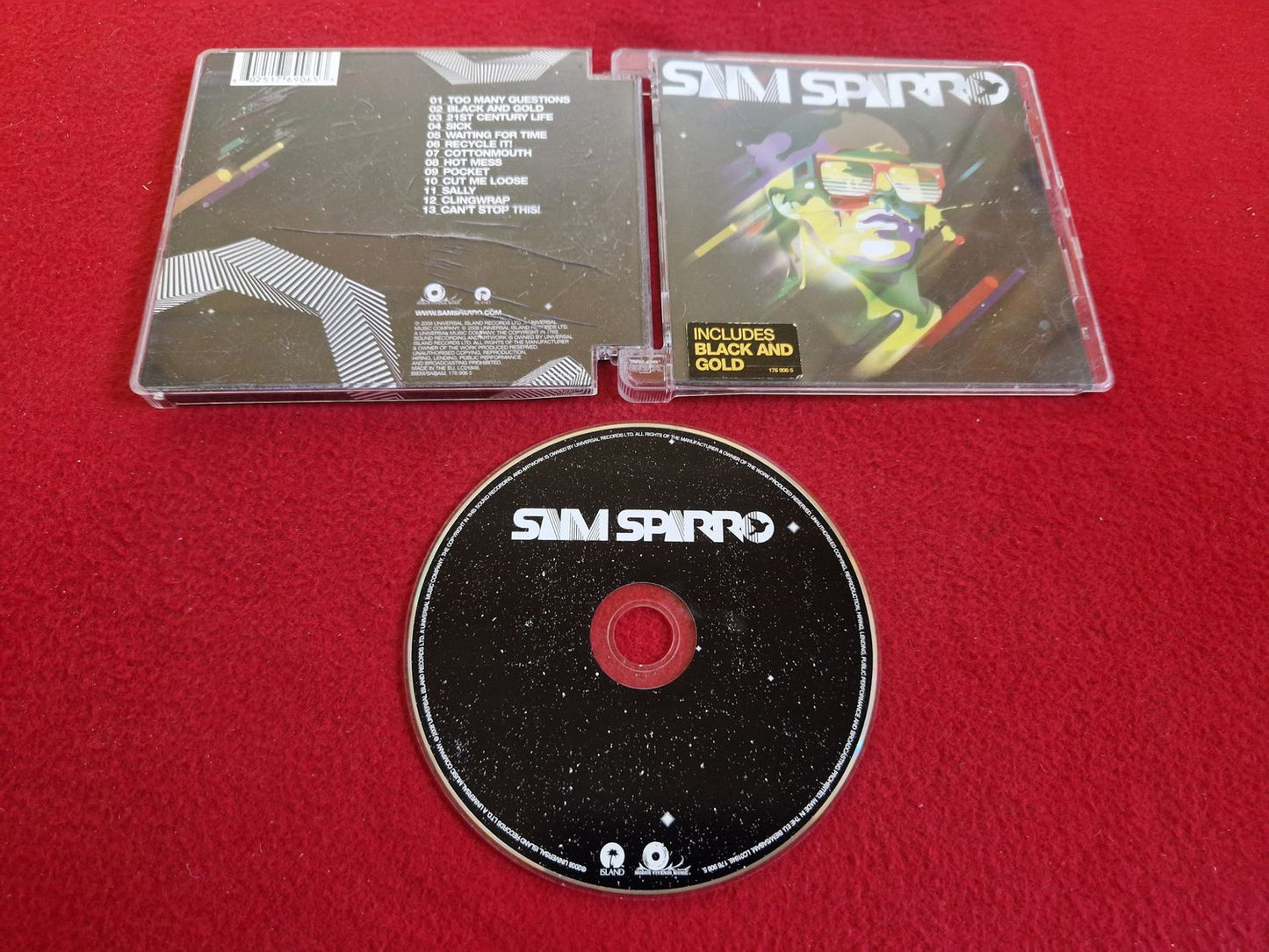 SAM SPARRO - SAM SPARRO till CD